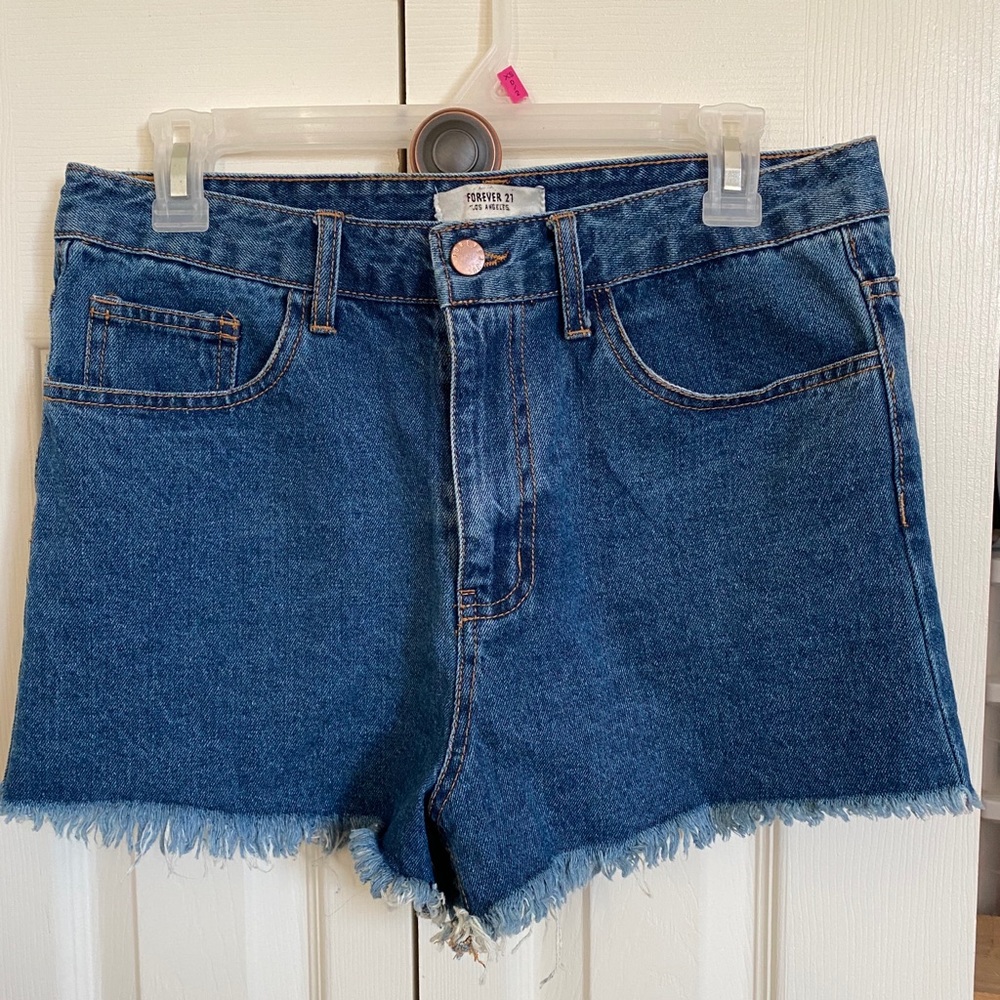Forever 21 denim shorts